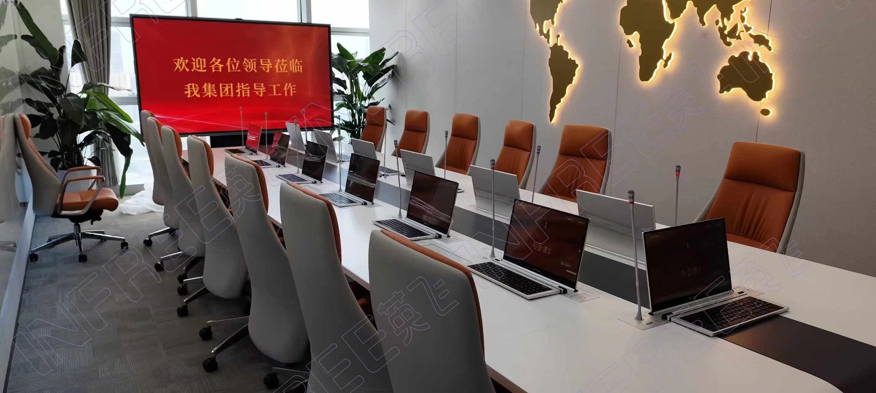 山东某单位键鼠升降一体机项目交付使用